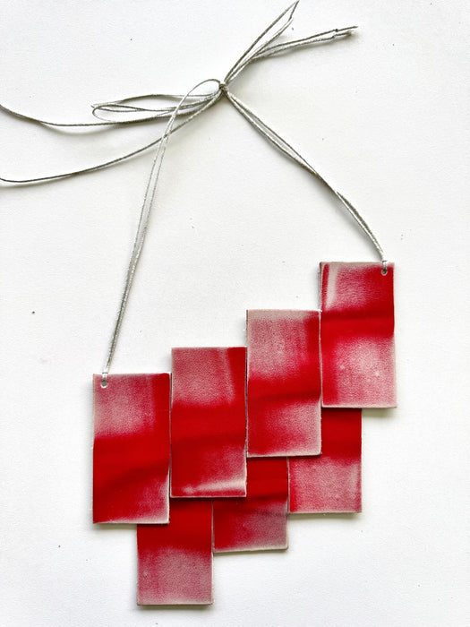 Colar Vermelho Adolf Meyer – Colar Modular Sustentável