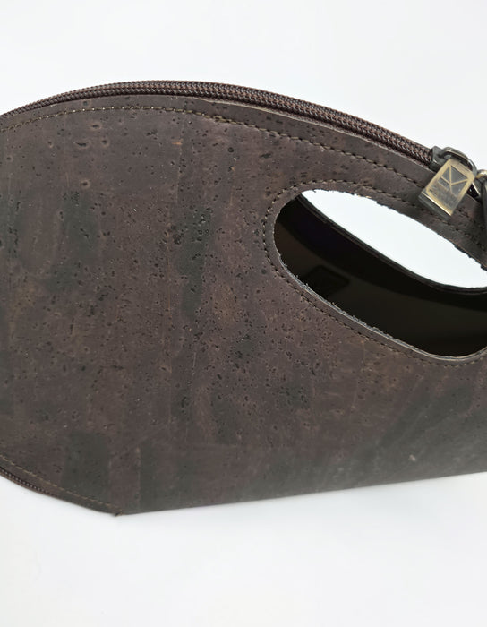 CORK SHELL Chocolate Brown Cork Bag