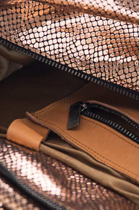 Bolsa Dugite Metálica Upcycling