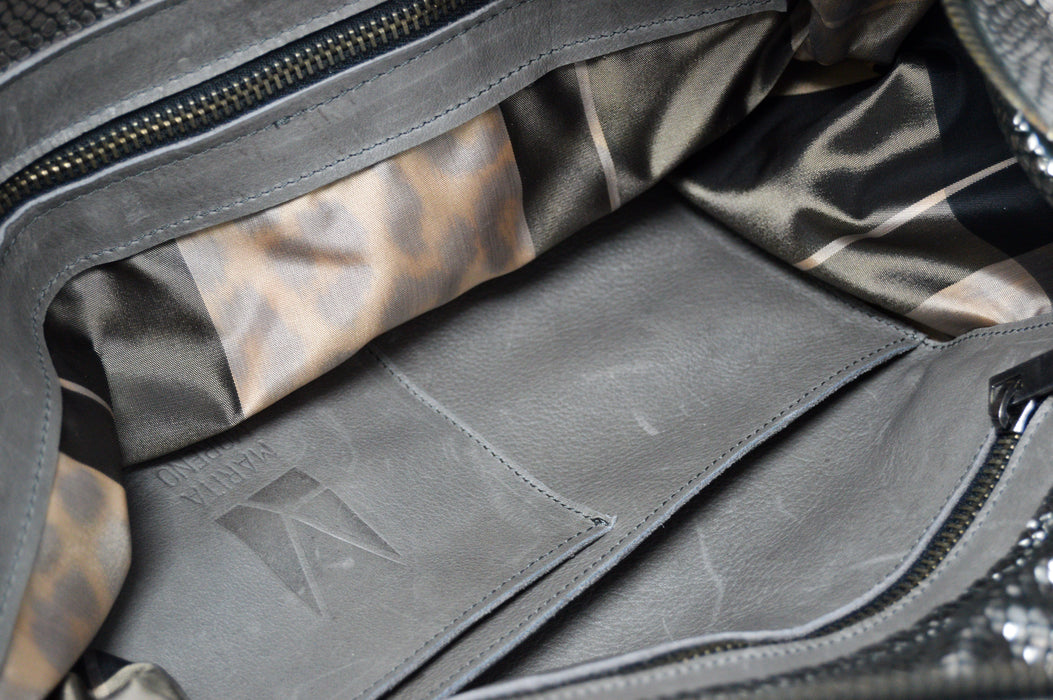 Bolsa Dugite Metálica Upcycling