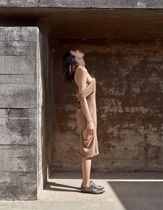 Dali Pointy Longwing Castanho Dourado