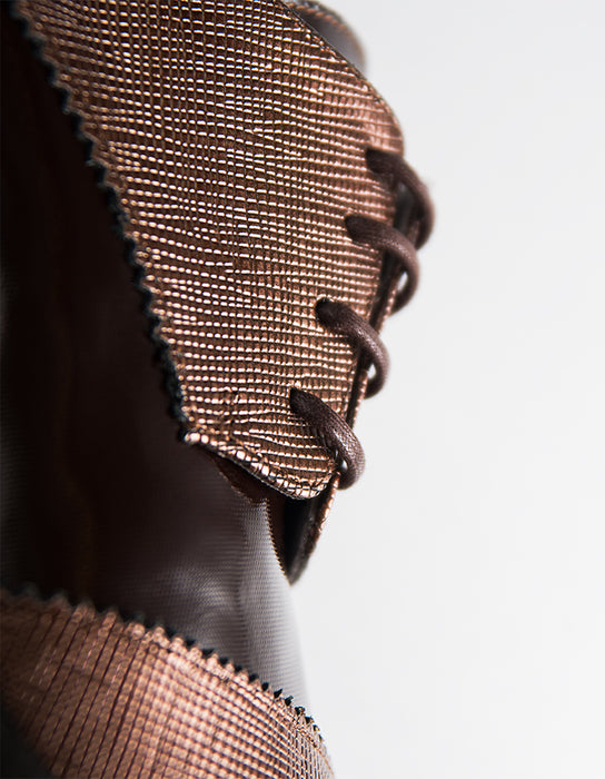 Sapatos Dali Derby Castanho Senhora