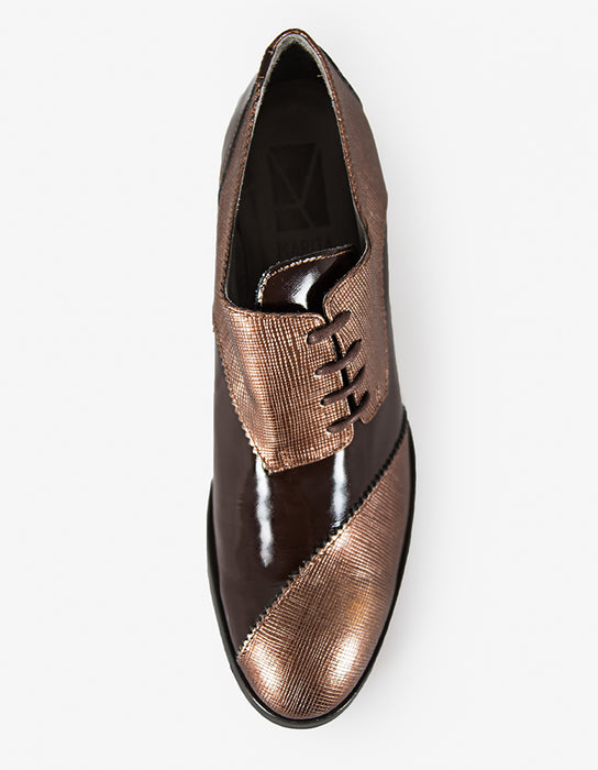 Sapatos Dali Derby Castanho Senhora