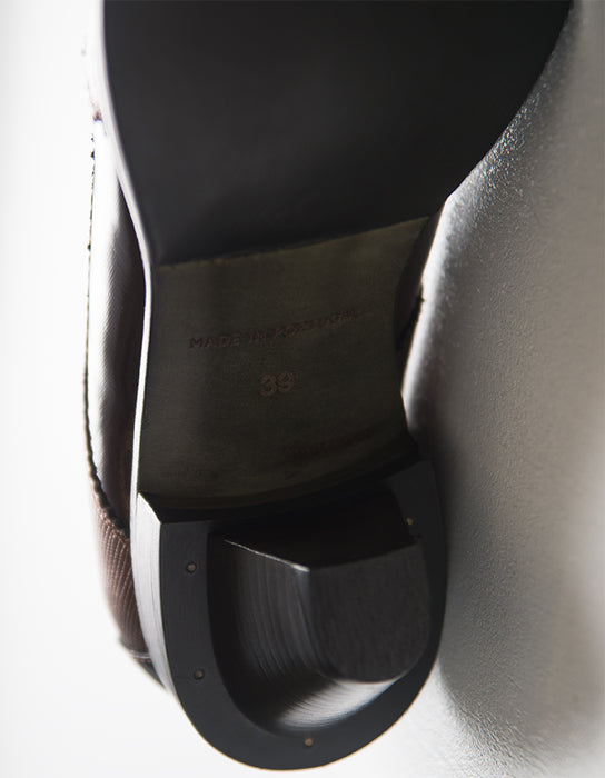 Sapatos Dali Derby Castanho Senhora