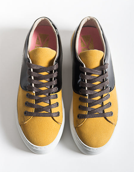 Sapatilhas Laureline Mostarda Vegan