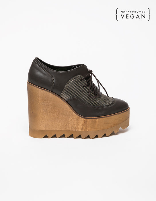 Sapatos Magrite Castanho & Ouro