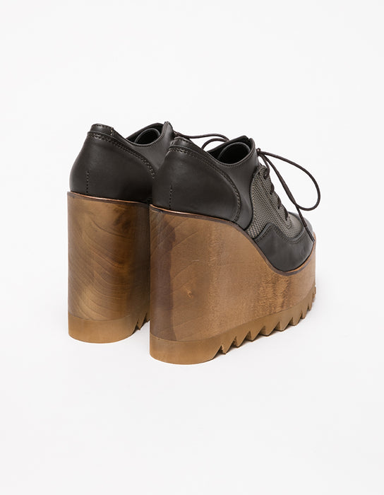 Sapatos Magrite Castanho & Ouro