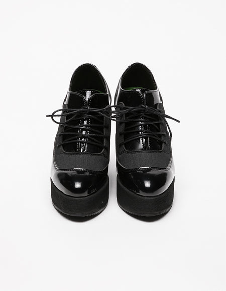 Sapatos Magrite Verniz & Asfalto Preto