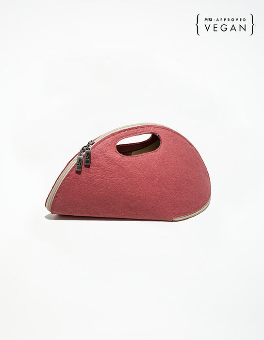 Bolsa SHELL em Pinatex Rosa