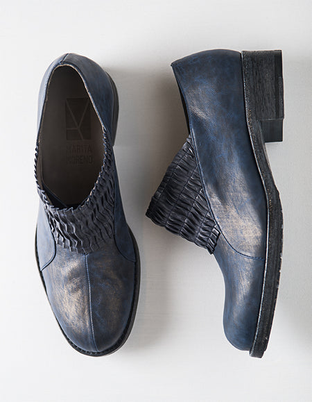 Sapatos Shadows Flat Azul Senhora