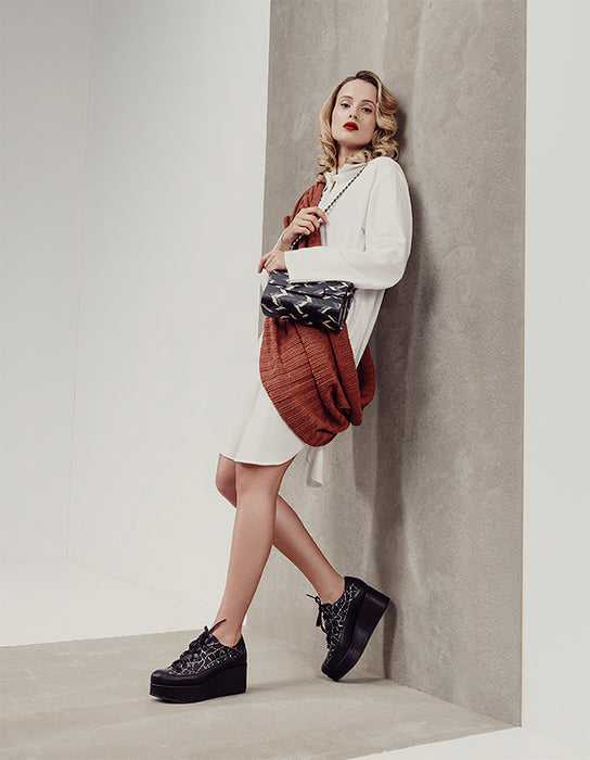 Sapatos Star Wars Preto e Prateado