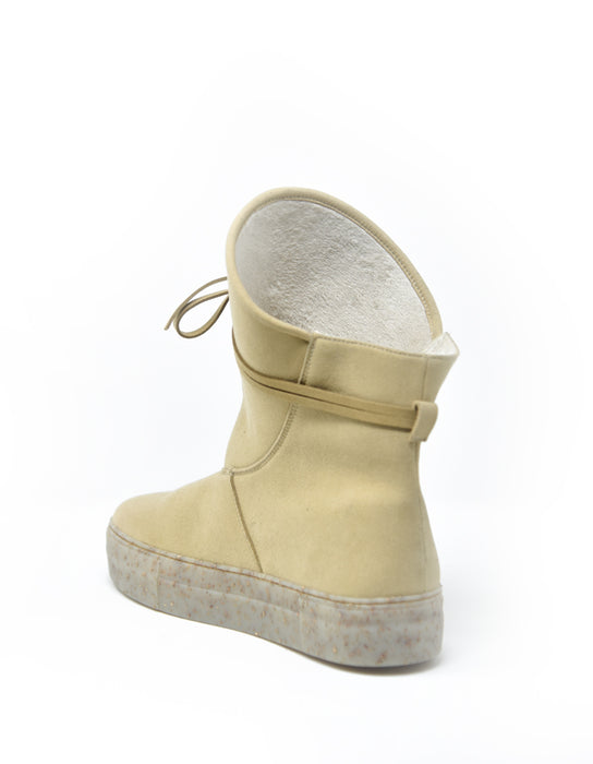 Botas Michone Bege com Pêlo