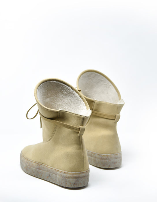 Botas Michone Bege com Pêlo