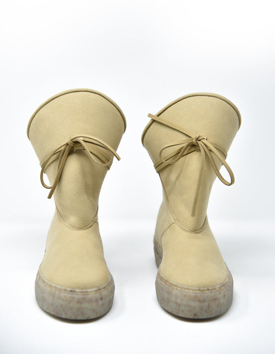 Botas Michone Bege com Pêlo