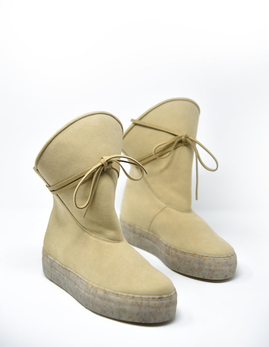 Botas Michone Bege com Pêlo