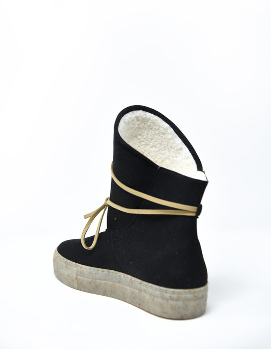 Botas Michone em Preto com Pêlo