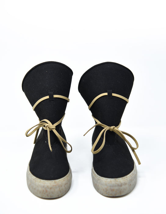 Botas Michone em Preto com Pêlo