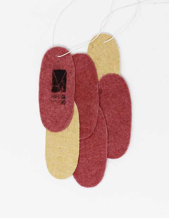 Pieces Assymmetrical S - White Cork & Pink Pinatex