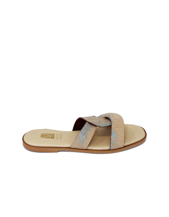 Sandália Ring Bio Couro Turquesa - Edição Limitada