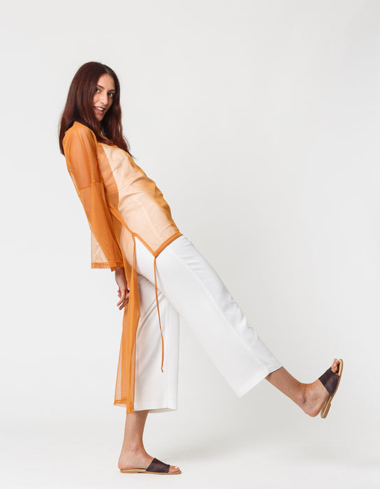 Sandália Flat Tira Bronze - Edição Limitada