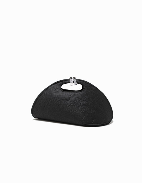 Bolsa SHELL em Pinatex Preto
